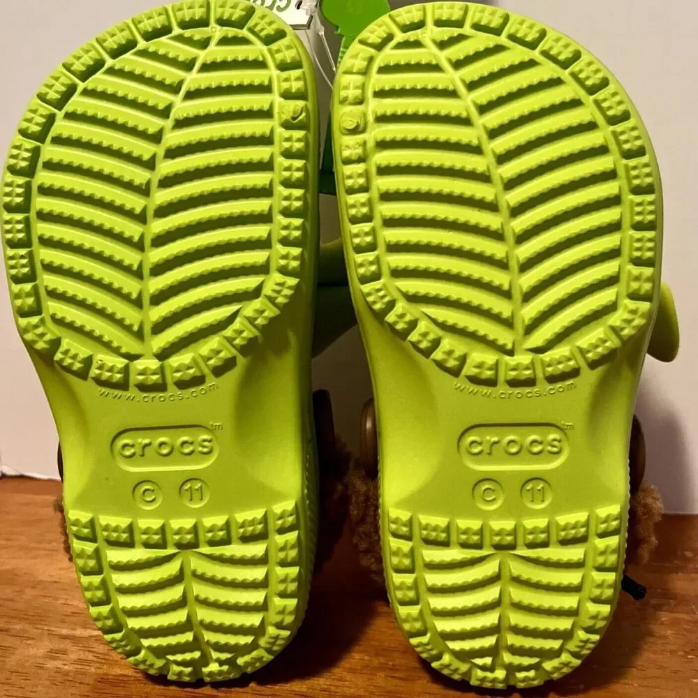 Crocs‎ Classic Clog Dreamworks Shrek Kids Lime Punch C11 Rare Limited 209378-3TX